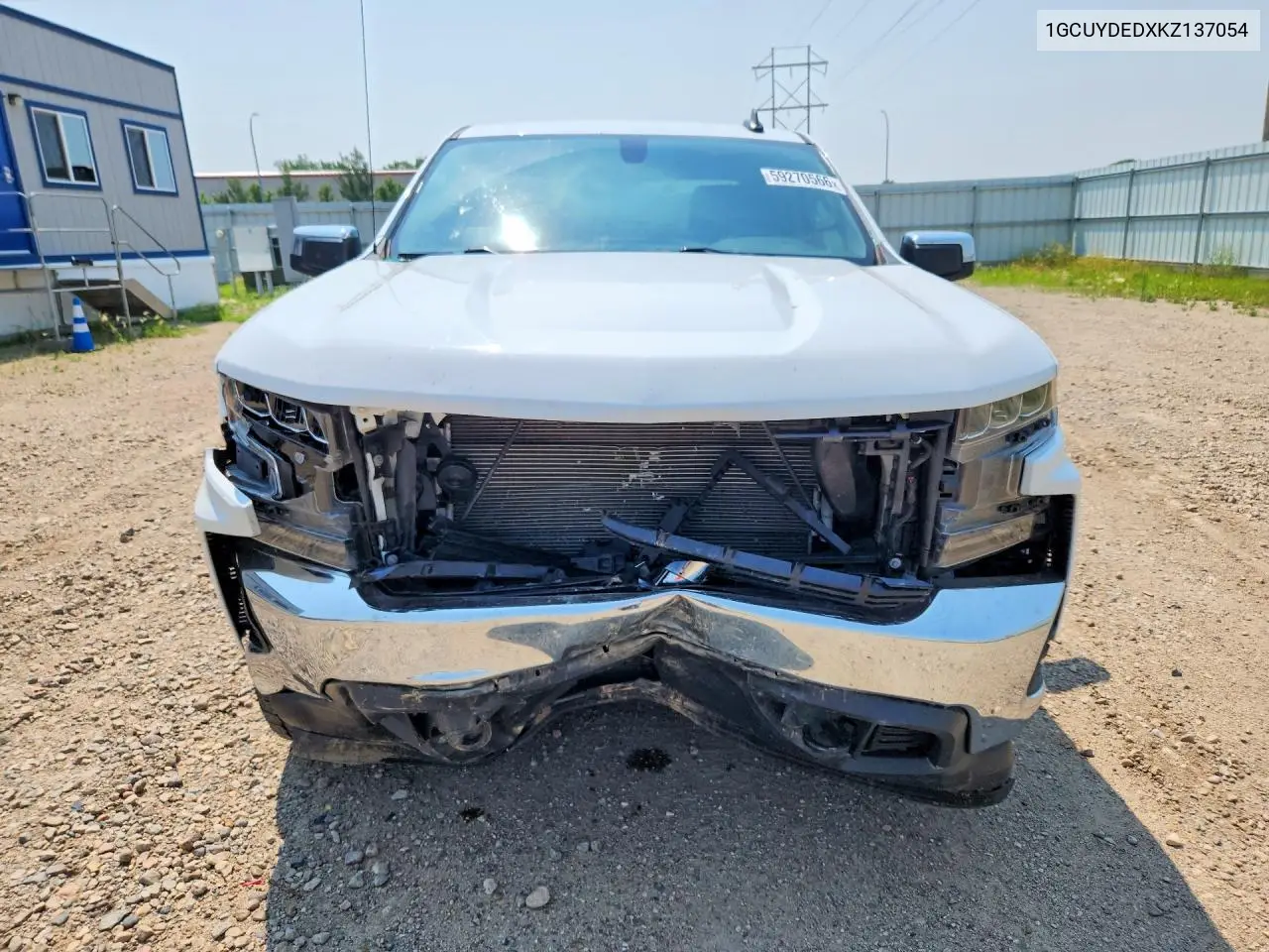2019 Chevrolet Silverado K1500 Lt VIN: 1GCUYDEDXKZ137054 Lot: 59270566