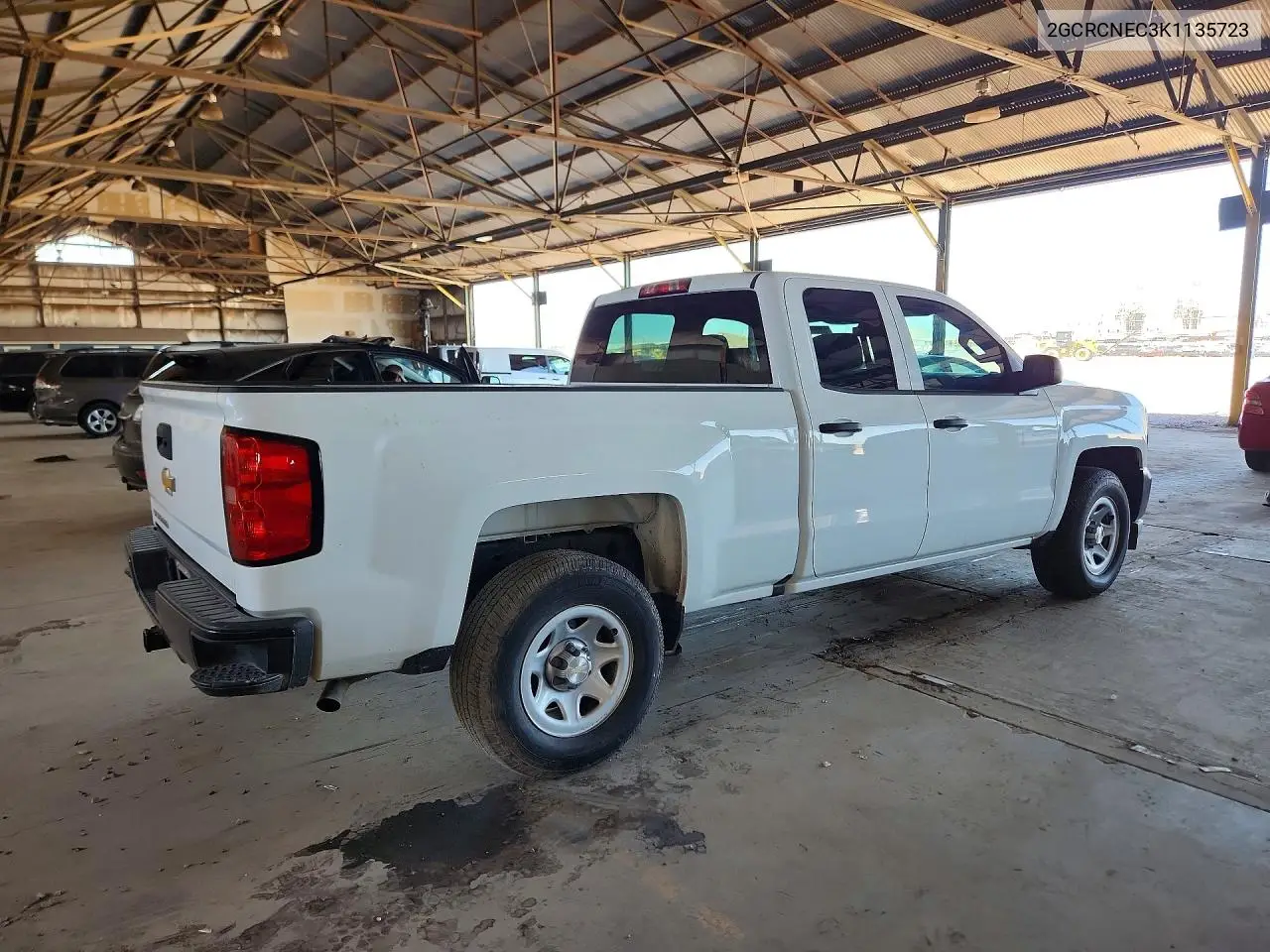 2019 Chevrolet Silverado Ld C1500 VIN: 2GCRCNEC3K1135723 Lot: 59379026