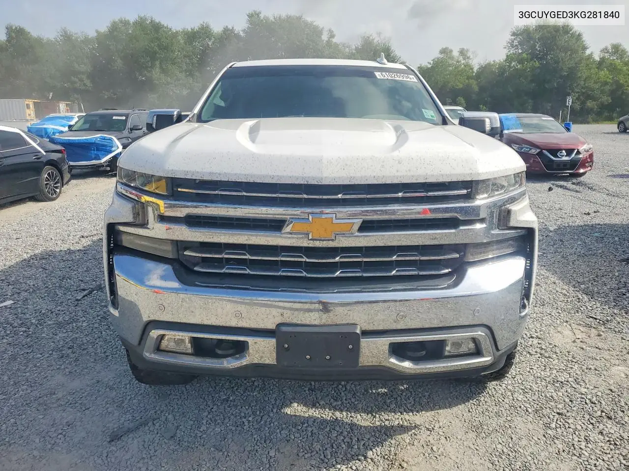 2019 Chevrolet Silverado K1500 Ltz VIN: 3GCUYGED3KG281840 Lot: 61026996
