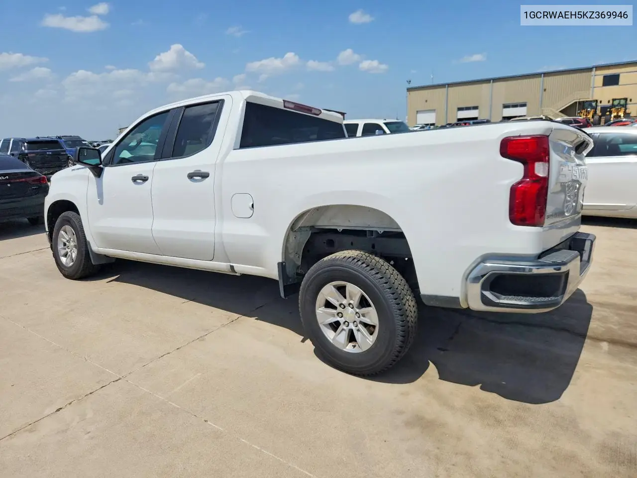 2019 Chevrolet Silverado C1500 VIN: 1GCRWAEH5KZ369946 Lot: 61527596