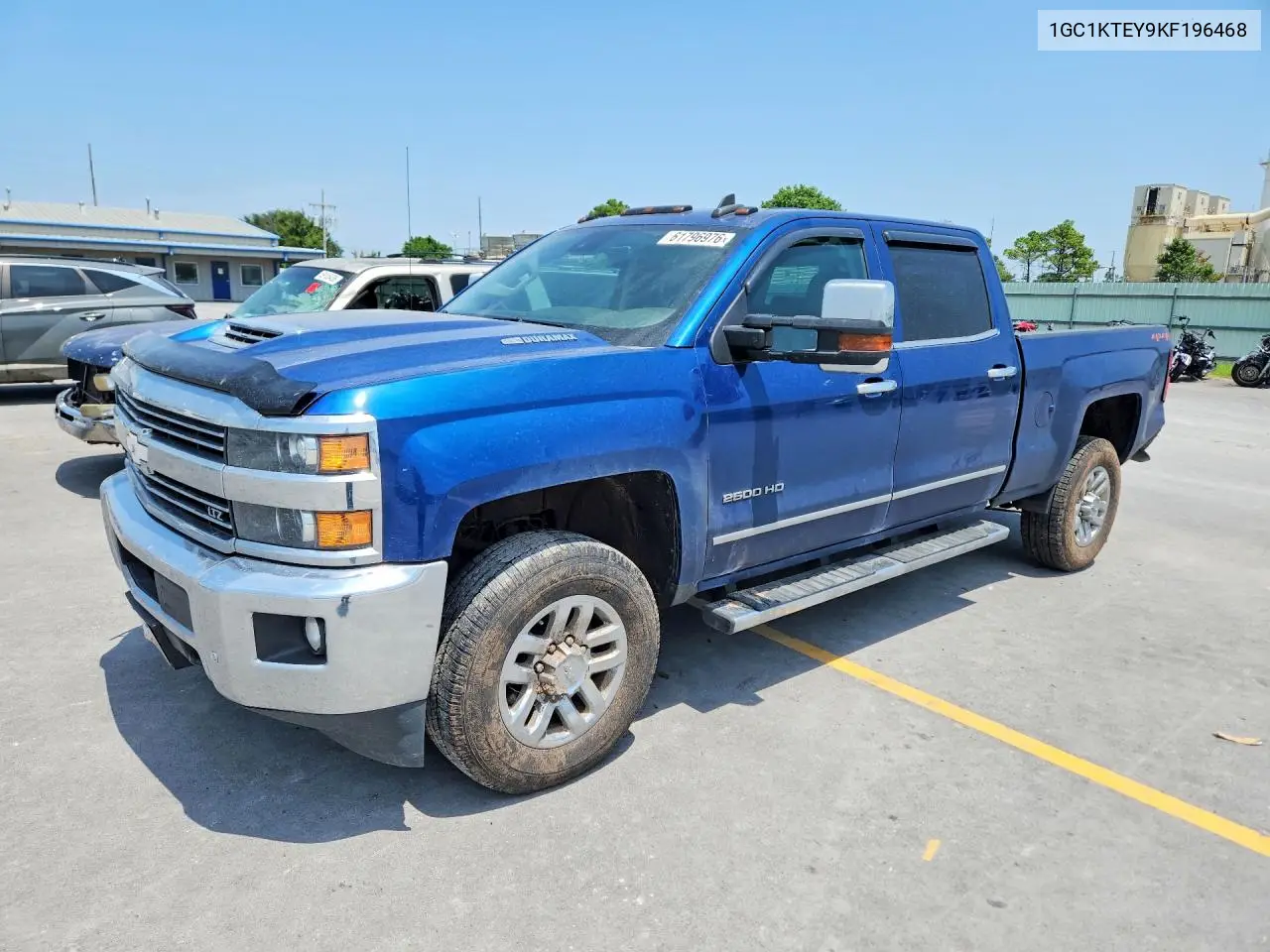 2019 Chevrolet Silverado K2500 Heavy Duty Ltz VIN: 1GC1KTEY9KF196468 Lot: 61796976