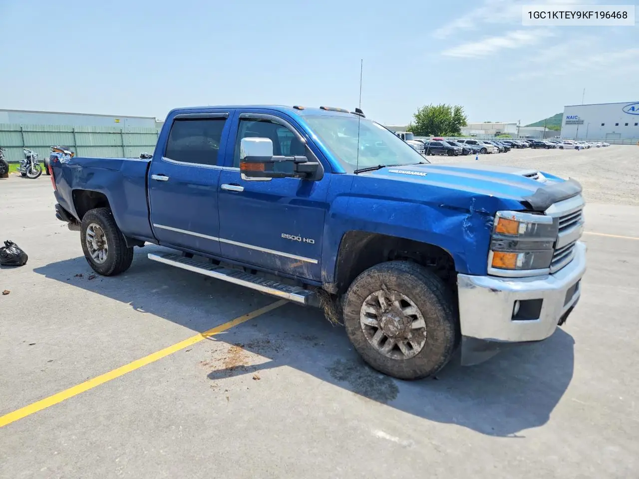 2019 Chevrolet Silverado K2500 Heavy Duty Ltz VIN: 1GC1KTEY9KF196468 Lot: 61796976
