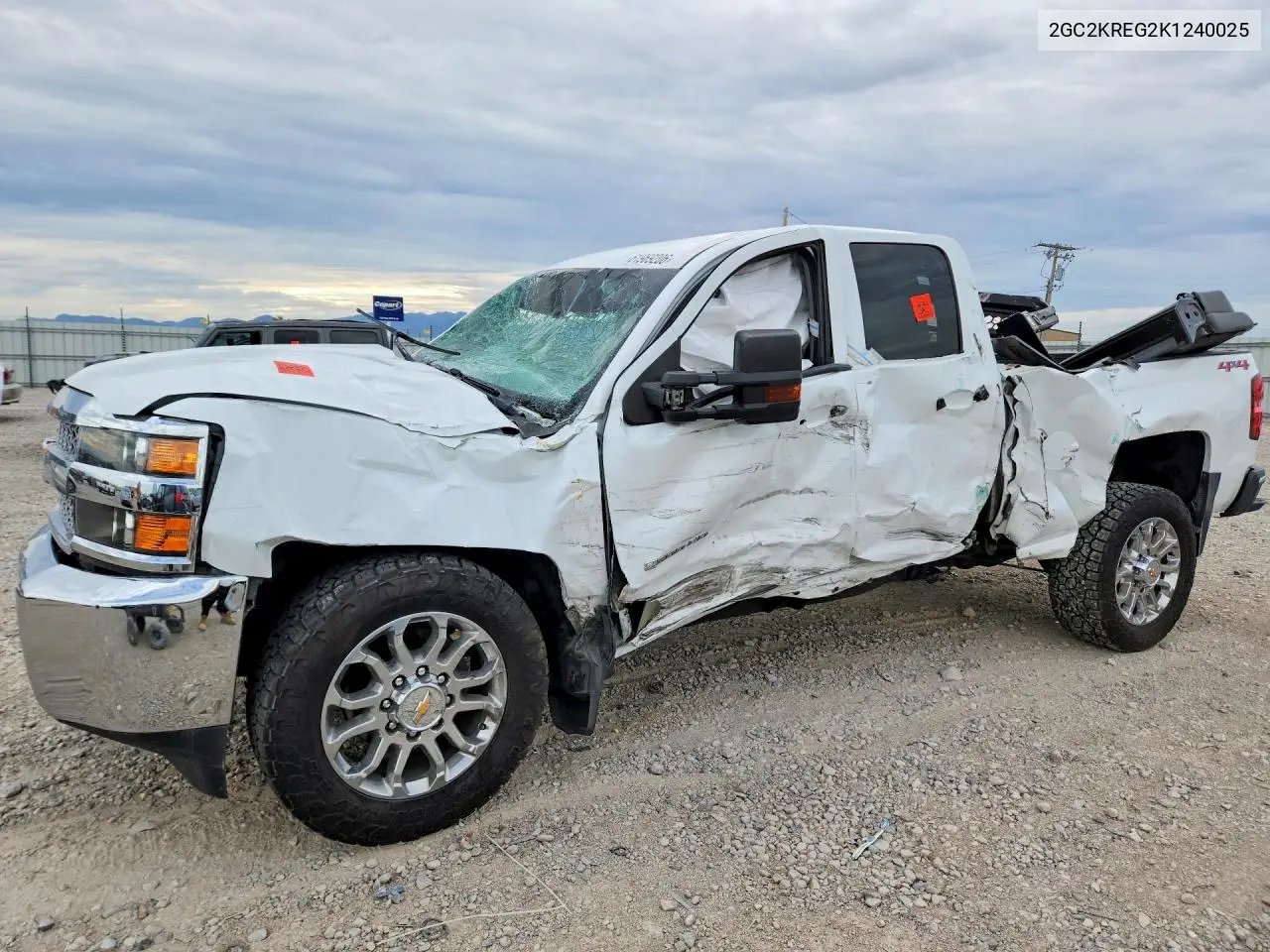 2019 Chevrolet Silverado K2500 Heavy Duty VIN: 2GC2KREG2K1240025 Lot: 61969206