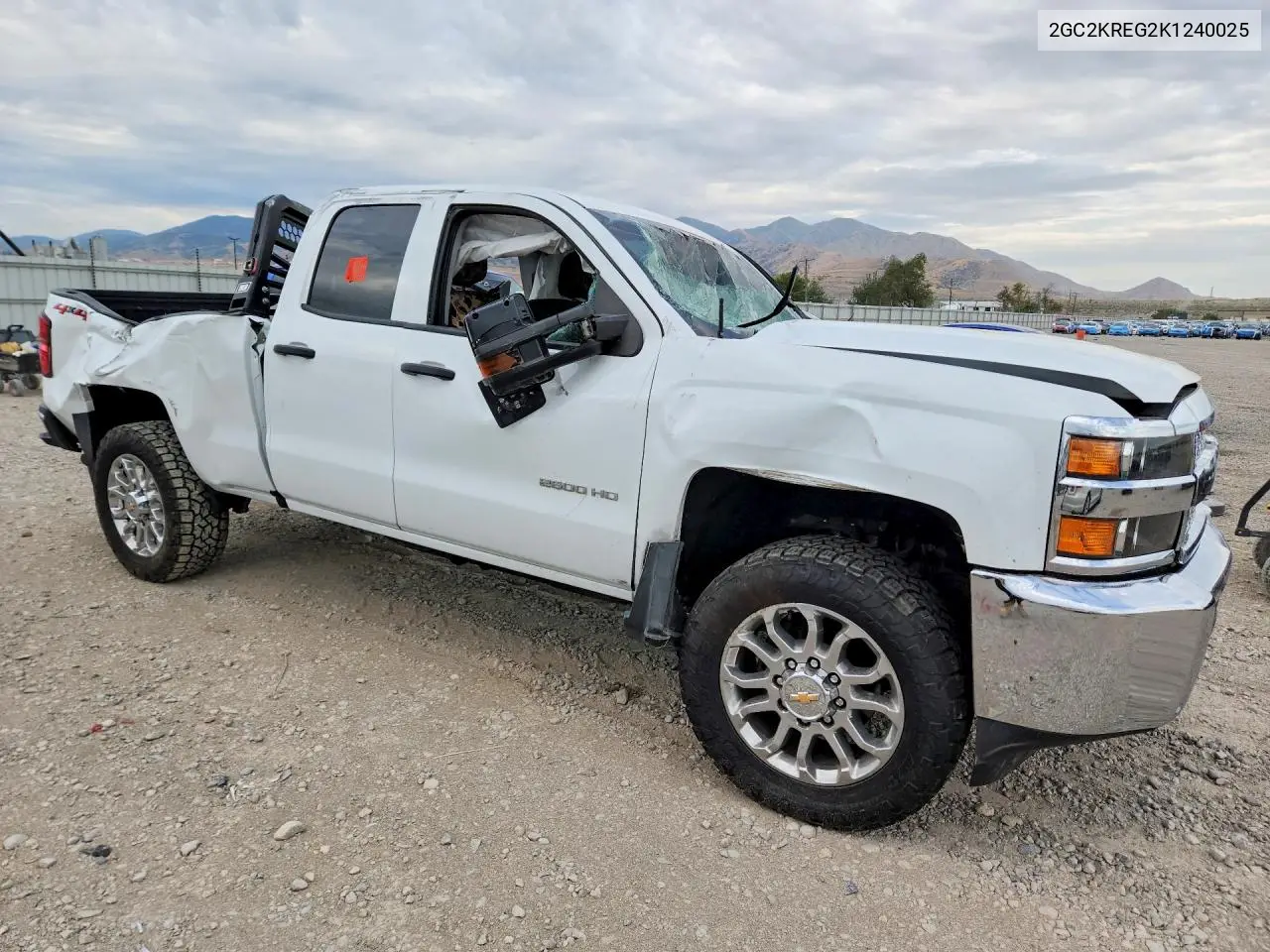 2019 Chevrolet Silverado K2500 Heavy Duty VIN: 2GC2KREG2K1240025 Lot: 61969206