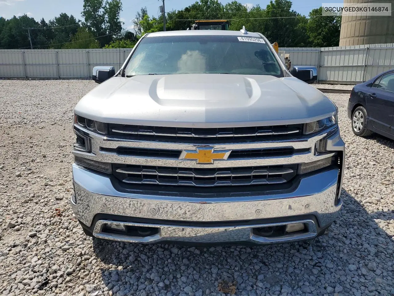 2019 Chevrolet Silverado K1500 Ltz VIN: 3GCUYGED3KG146874 Lot: 61995296