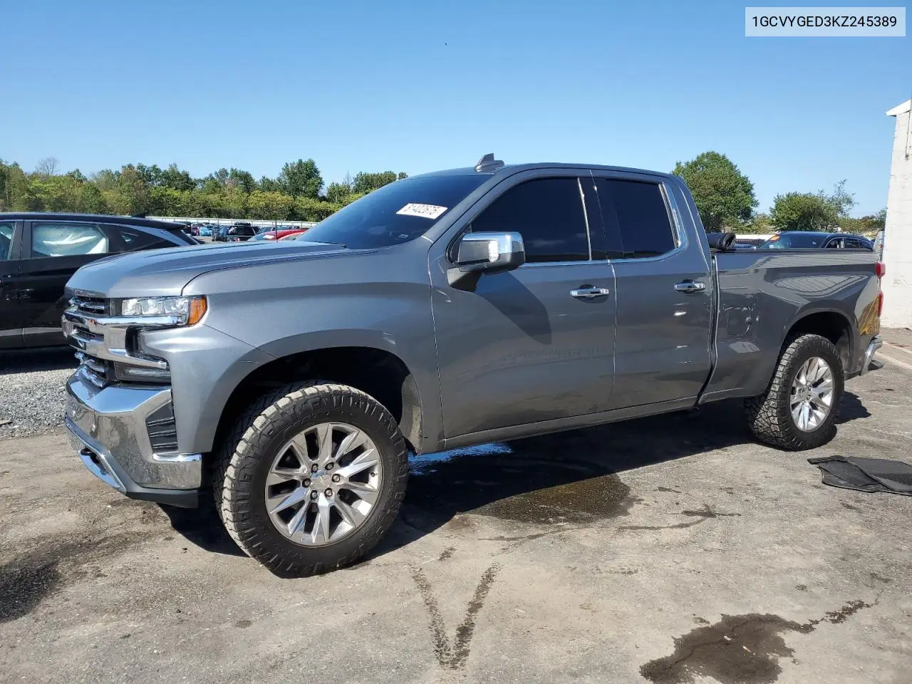 1GCVYGED3KZ245389 2019 Chevrolet Silverado K1500 Ltz