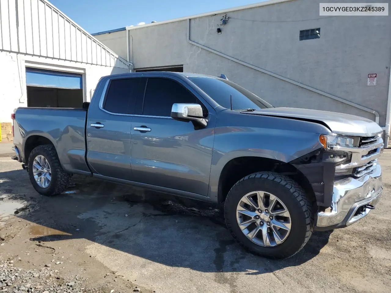 1GCVYGED3KZ245389 2019 Chevrolet Silverado K1500 Ltz