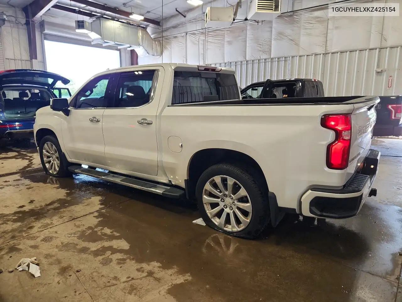 2019 Chevrolet Silverado K1500 High Country VIN: 1GCUYHELXKZ425154 Lot: 85614795