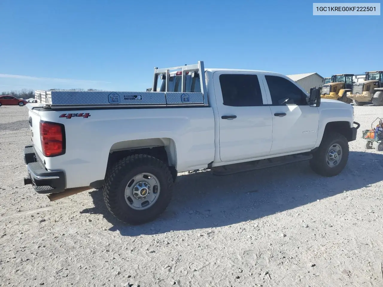 1GC1KREG0KF222501 2019 Chevrolet Silverado K2500 Heavy Duty