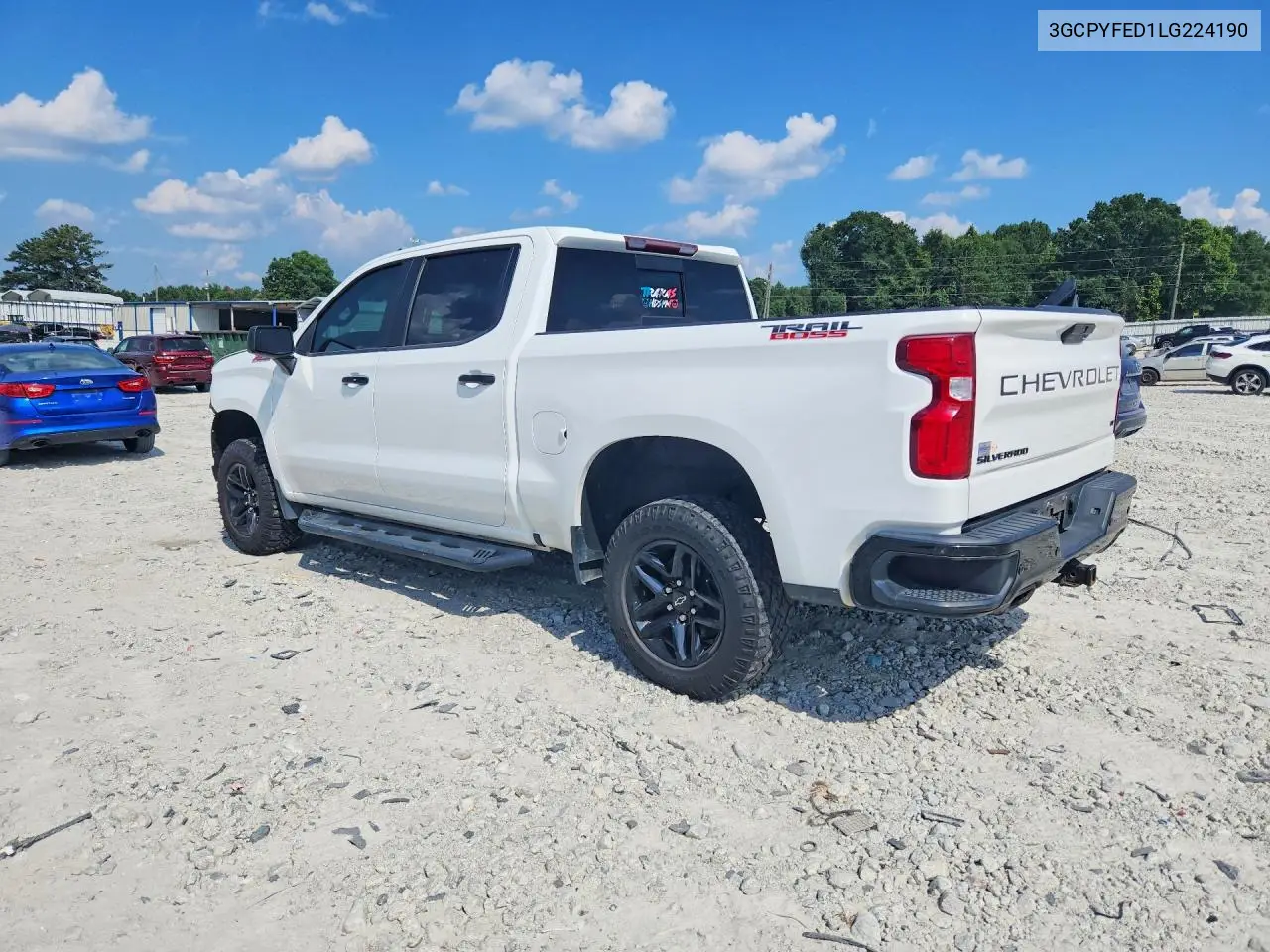 2020 Chevrolet Silverado K1500 Lt Trail Boss VIN: 3GCPYFED1LG224190 Lot: 59069966