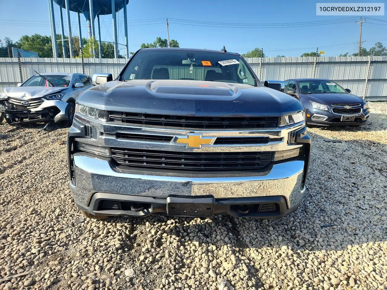 2020 Chevrolet Silverado K1500 Lt VIN: 1GCRYDEDXLZ312197 Lot: 59786016