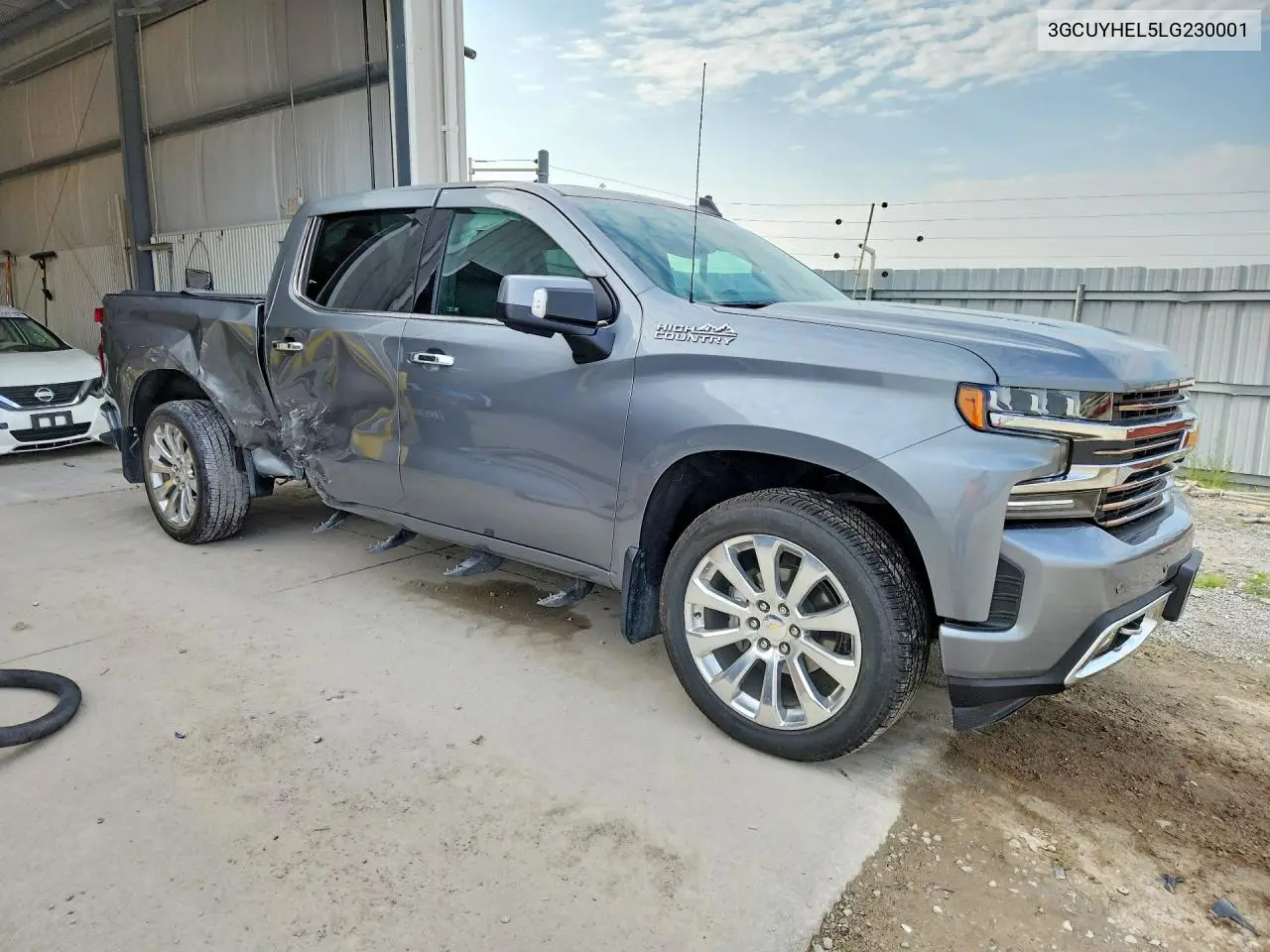 2020 Chevrolet Silverado K1500 High Country VIN: 3GCUYHEL5LG230001 Lot: 60681586