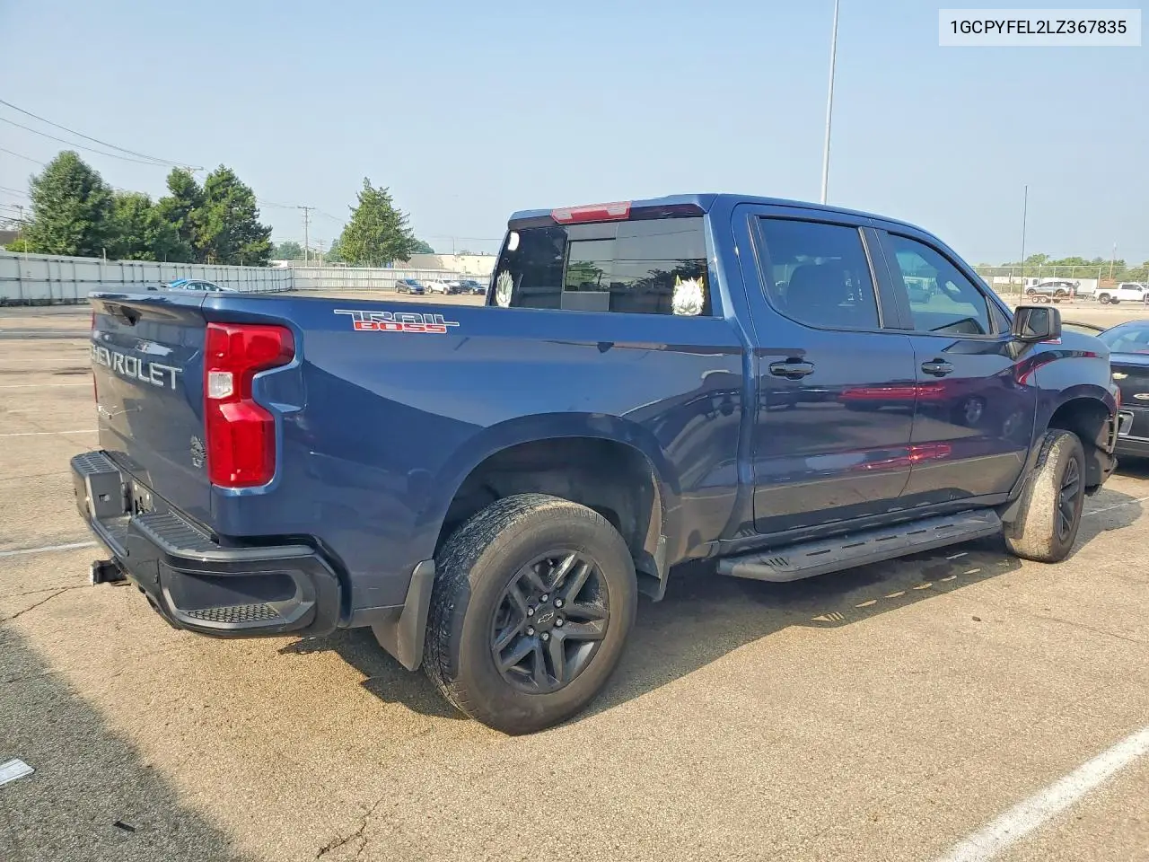 2020 Chevrolet Silverado K1500 Lt Trail Boss VIN: 1GCPYFEL2LZ367835 Lot: 61193066