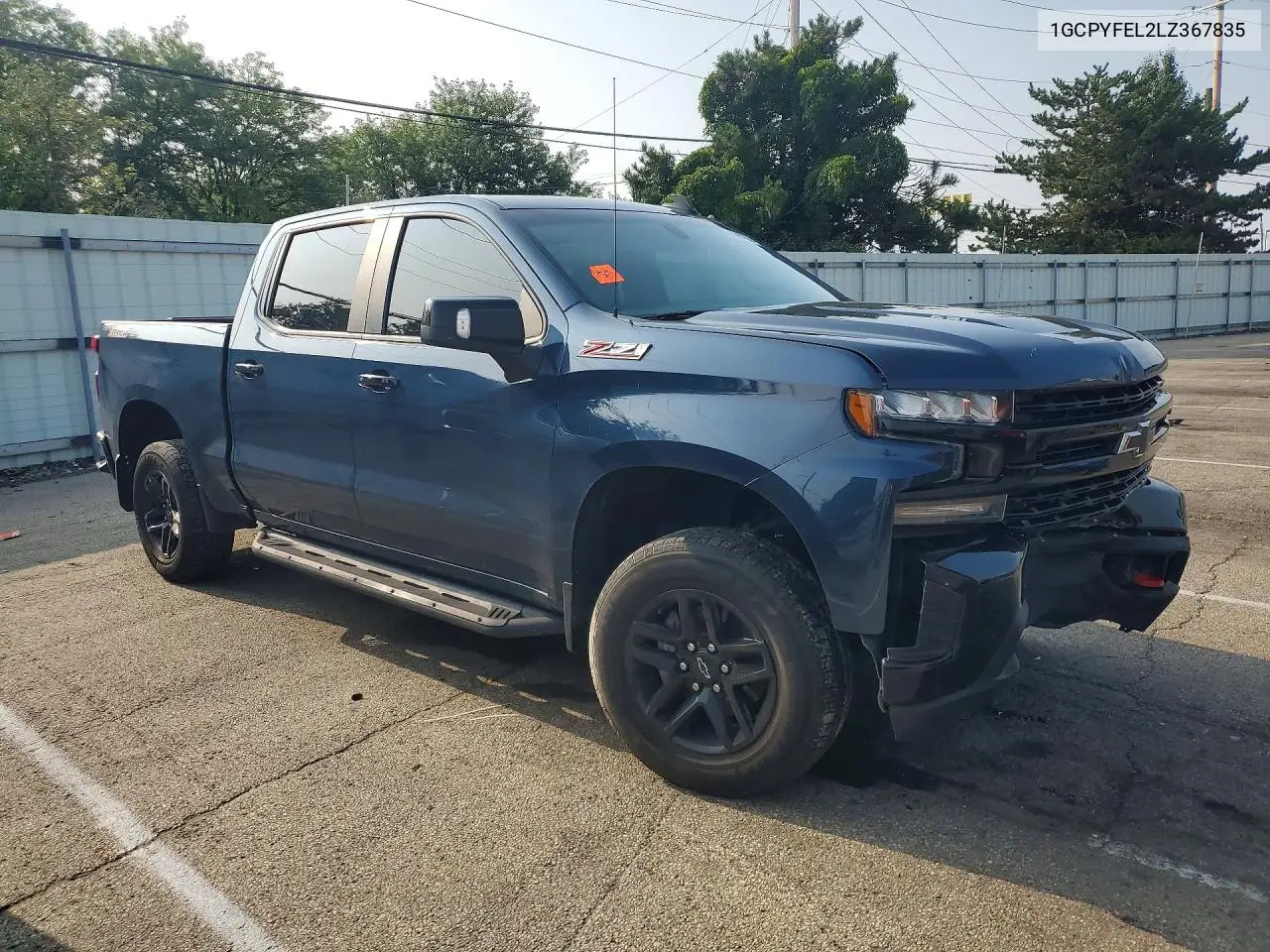 2020 Chevrolet Silverado K1500 Lt Trail Boss VIN: 1GCPYFEL2LZ367835 Lot: 61193066