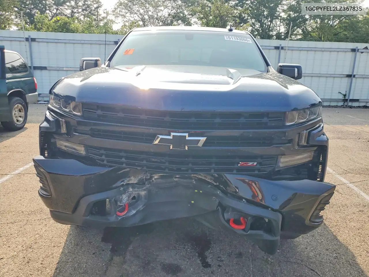 2020 Chevrolet Silverado K1500 Lt Trail Boss VIN: 1GCPYFEL2LZ367835 Lot: 61193066