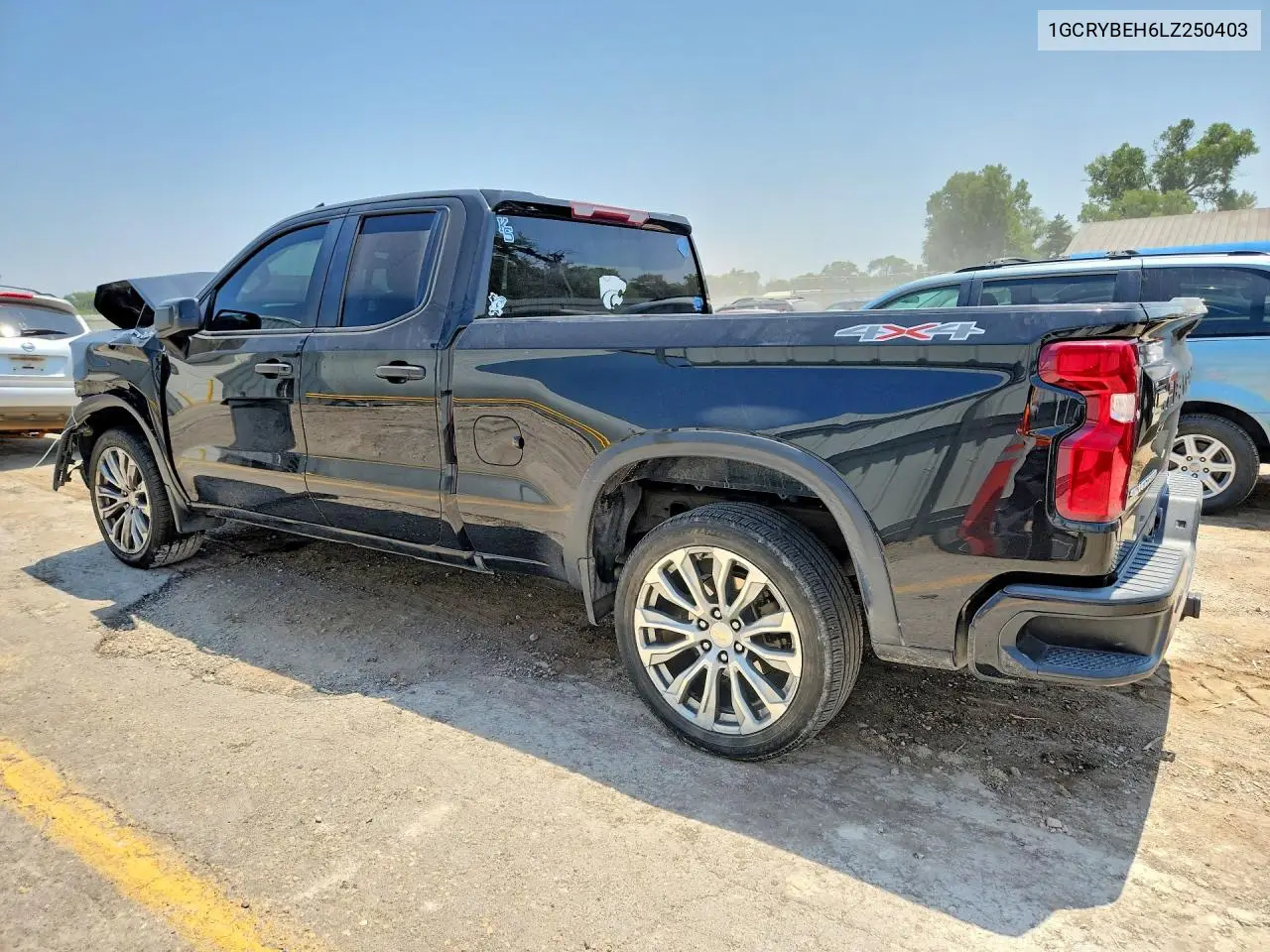 2020 Chevrolet Silverado K1500 Custom VIN: 1GCRYBEH6LZ250403 Lot: 61535826