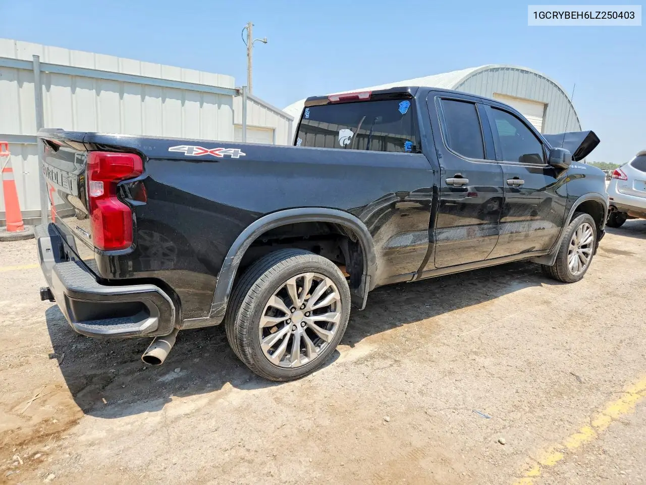 2020 Chevrolet Silverado K1500 Custom VIN: 1GCRYBEH6LZ250403 Lot: 61535826