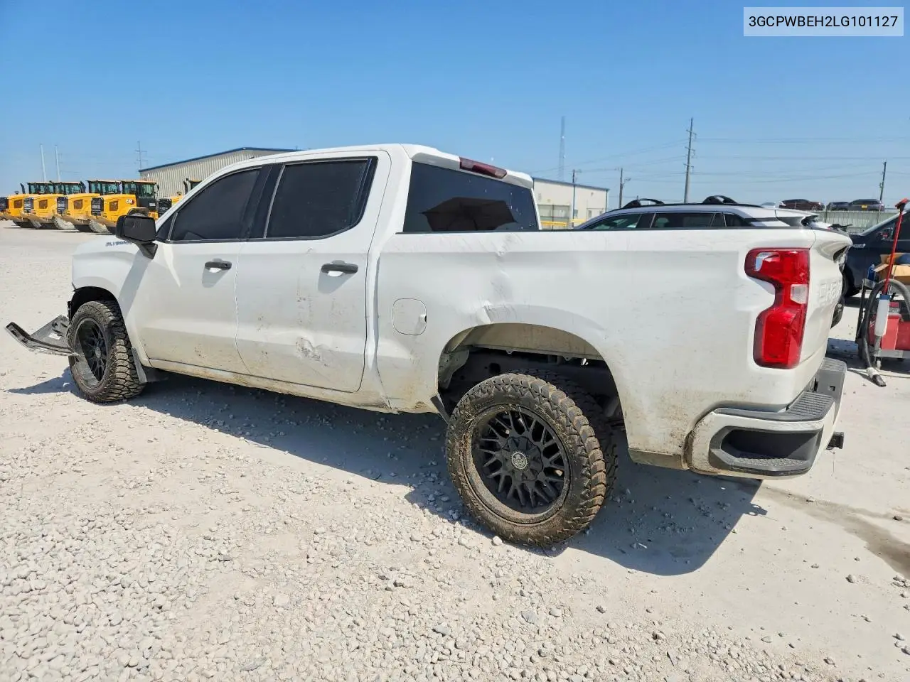 2020 Chevrolet Silverado C1500 Custom VIN: 3GCPWBEH2LG101127 Lot: 61866756