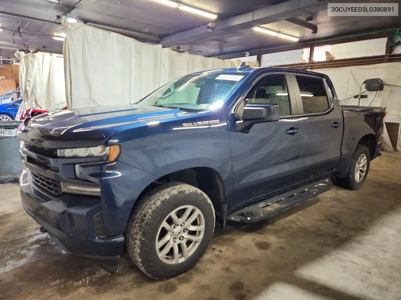 3GCUYEED3LG380891 2020 Chevrolet Silverado K1500 Rst