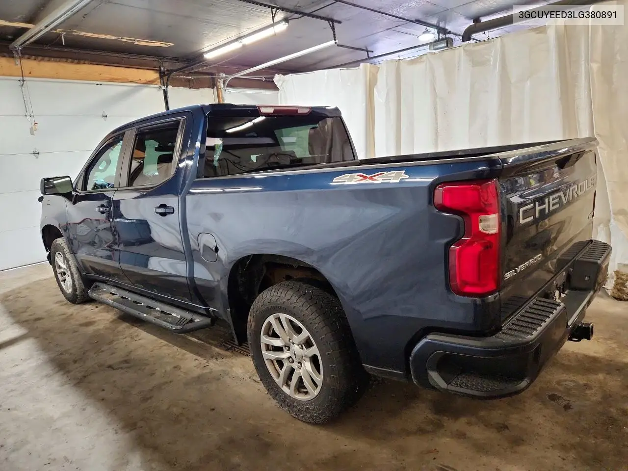 3GCUYEED3LG380891 2020 Chevrolet Silverado K1500 Rst