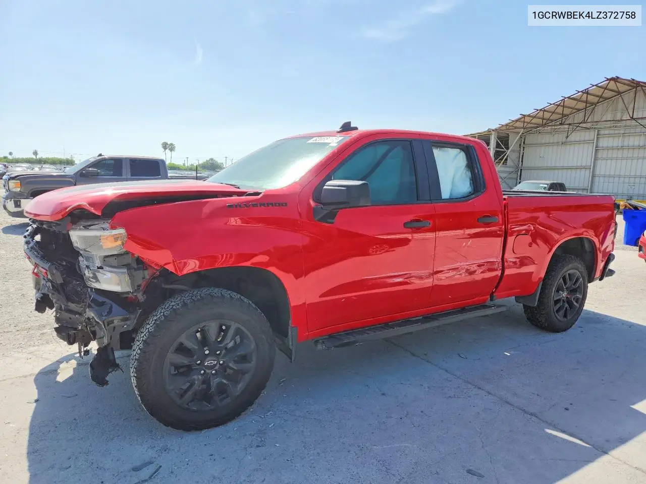 1GCRWBEK4LZ372758 2020 Chevrolet Silverado C1500 Custom