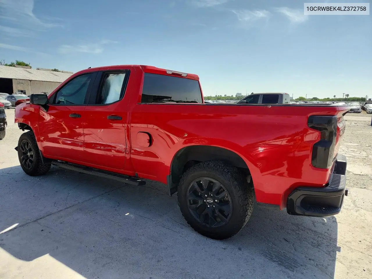 1GCRWBEK4LZ372758 2020 Chevrolet Silverado C1500 Custom