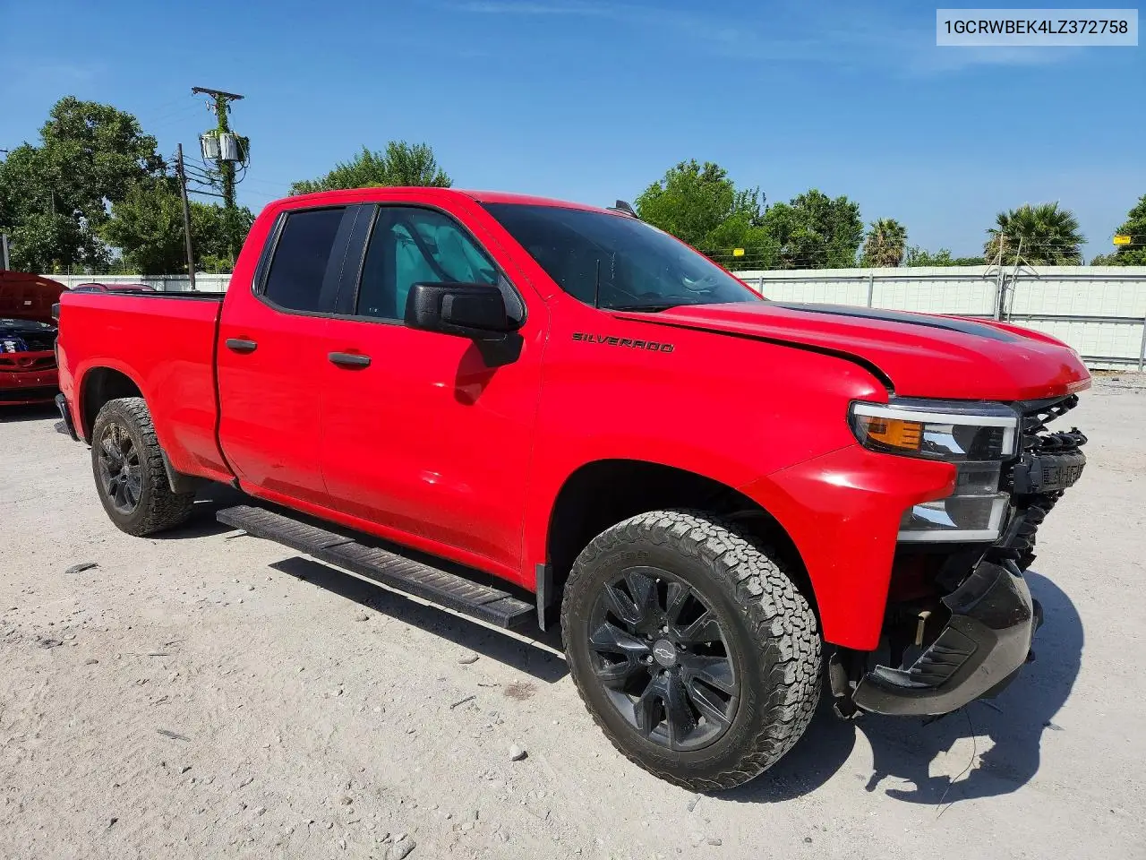 1GCRWBEK4LZ372758 2020 Chevrolet Silverado C1500 Custom