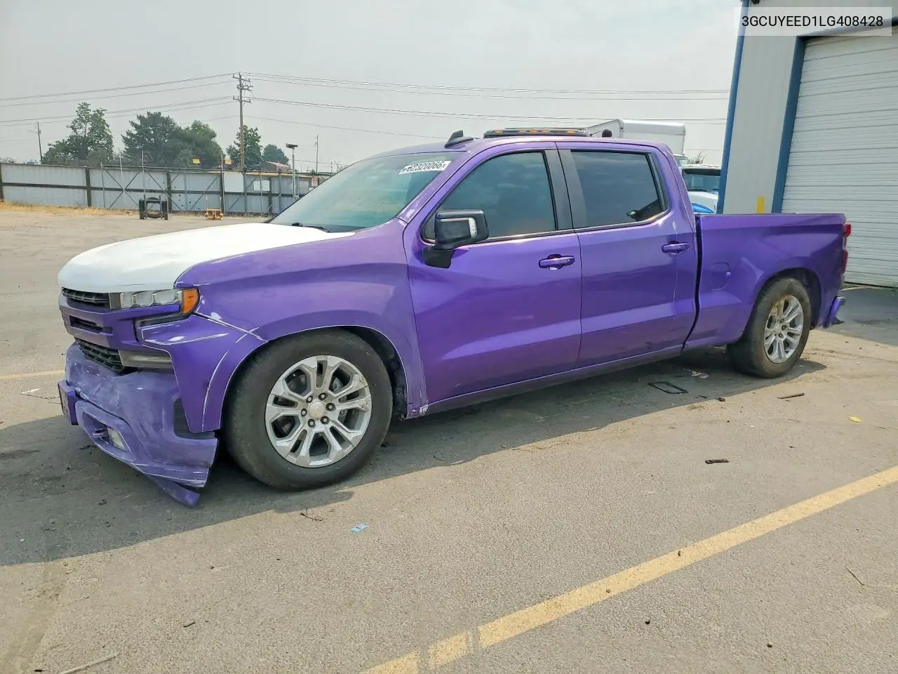 3GCUYEED1LG408428 2020 Chevrolet Silverado K1500 Rst