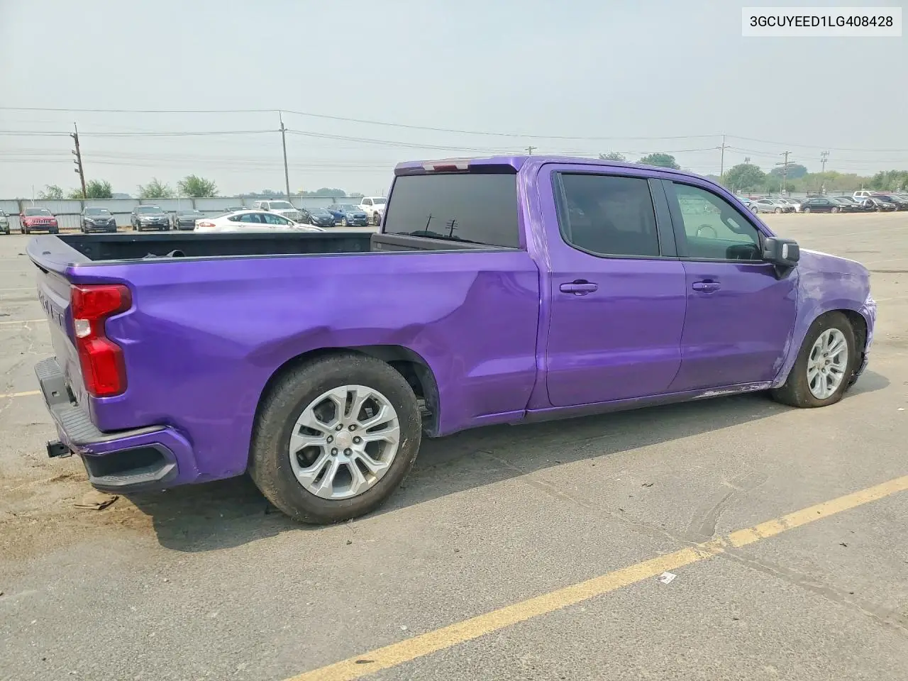 3GCUYEED1LG408428 2020 Chevrolet Silverado K1500 Rst