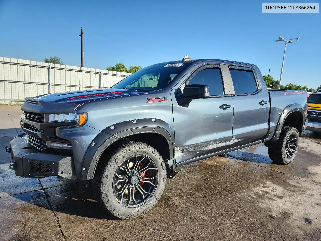 1GCPYFED1LZ366264 2020 Chevrolet Silverado K1500 Lt Trail Boss