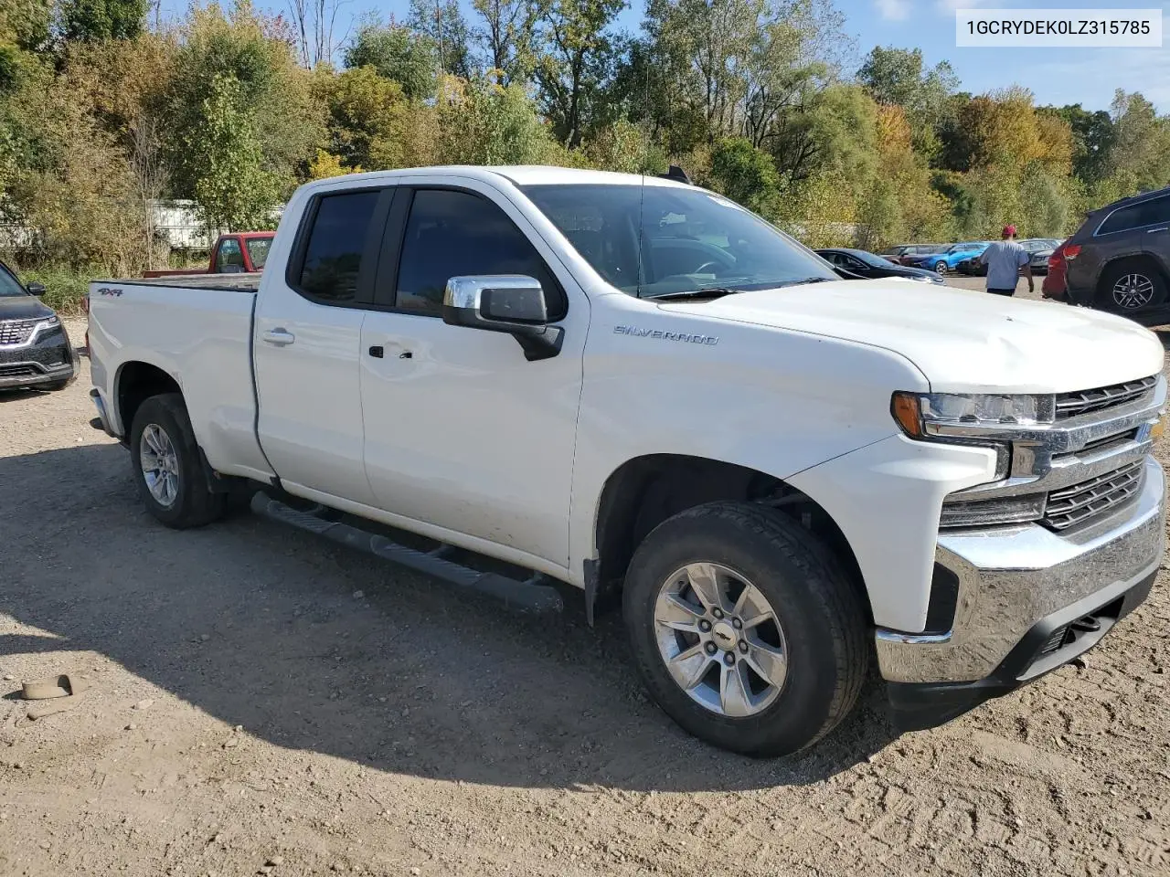 1GCRYDEK0LZ315785 2020 Chevrolet Silverado K1500 Lt