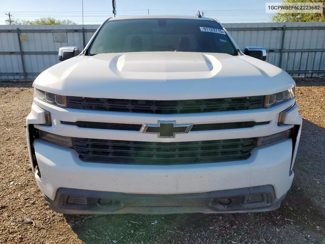 1GCPWBEF6LZ223682 2020 Chevrolet Silverado C1500 Custom