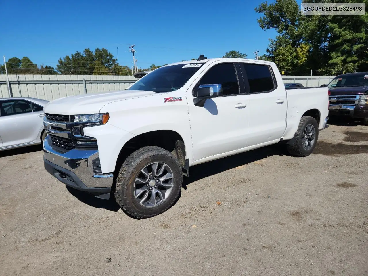 3GCUYDED2LG328498 2020 Chevrolet Silverado K1500 Lt