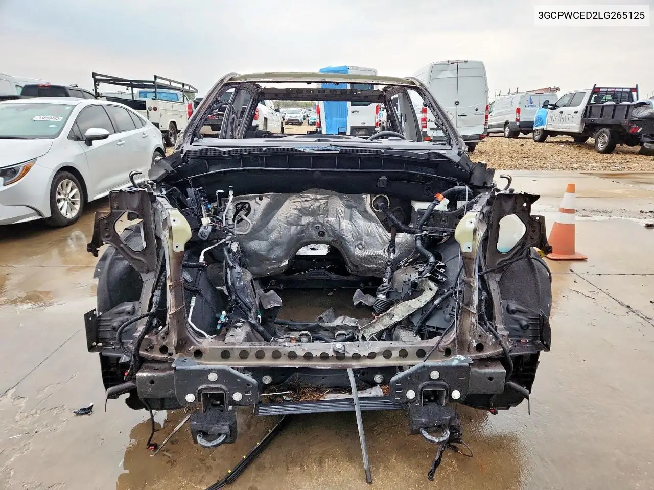 3GCPWCED2LG265125 2020 Chevrolet Silverado C1500 Lt