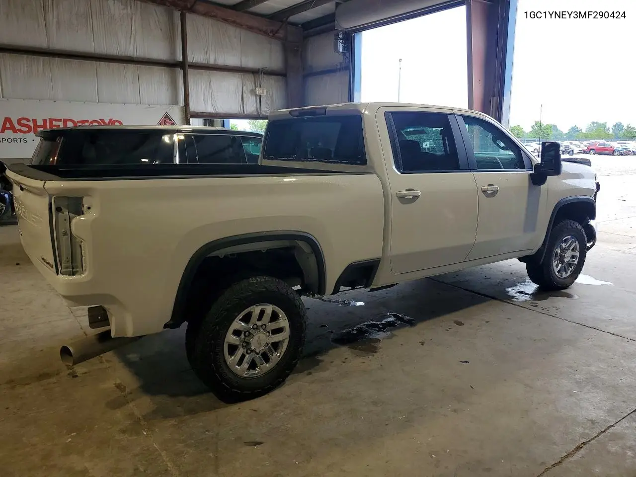 2021 Chevrolet Silverado K2500 Heavy Duty Lt VIN: 1GC1YNEY3MF290424 Lot: 54629846