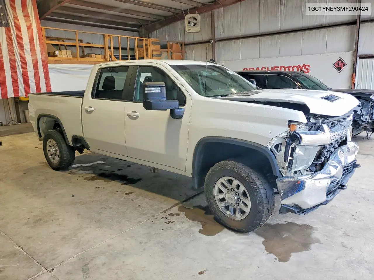 2021 Chevrolet Silverado K2500 Heavy Duty Lt VIN: 1GC1YNEY3MF290424 Lot: 54629846