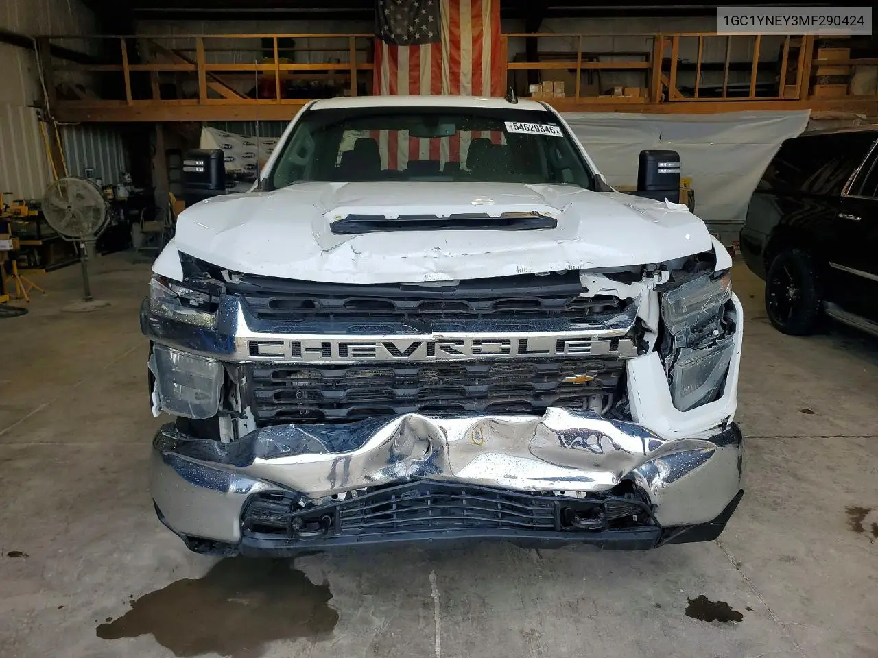 2021 Chevrolet Silverado K2500 Heavy Duty Lt VIN: 1GC1YNEY3MF290424 Lot: 54629846