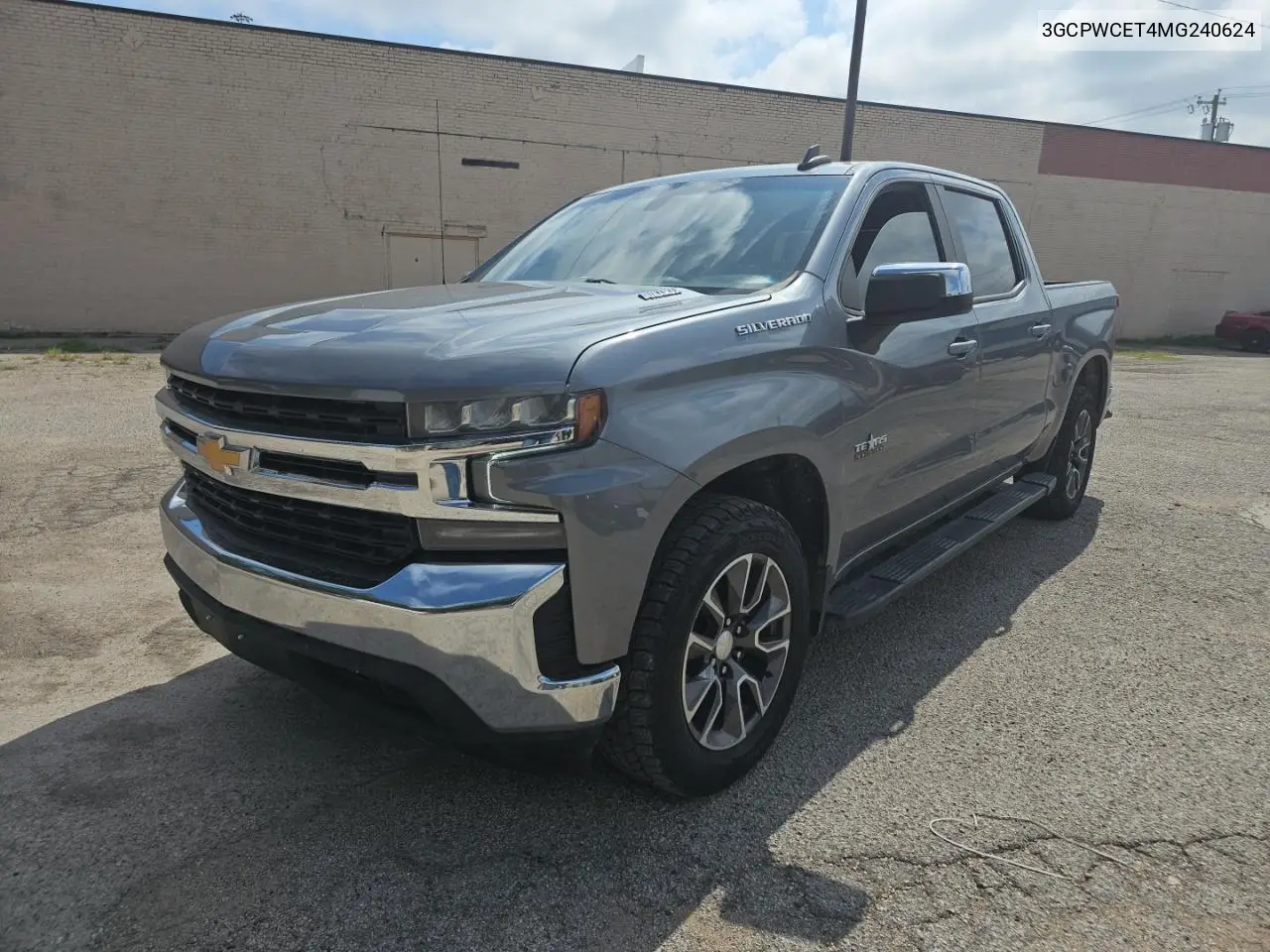 3GCPWCET4MG240624 2021 Chevrolet Silverado C1500 Lt
