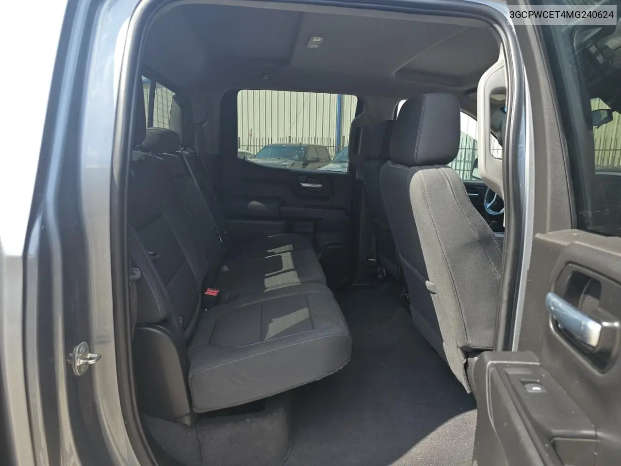 3GCPWCET4MG240624 2021 Chevrolet Silverado C1500 Lt