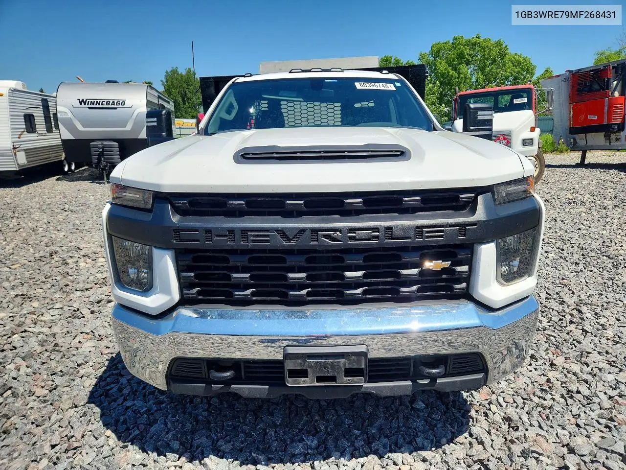 2021 Chevrolet Silverado C3500 VIN: 1GB3WRE79MF268431 Lot: 60396746