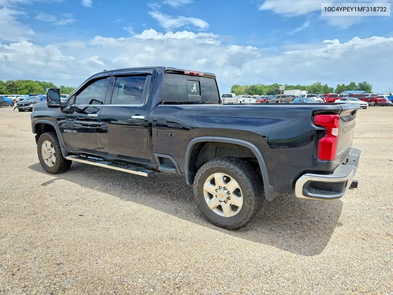 2021 Chevrolet Silverado K2500 Heavy Duty Ltz VIN: 1GC4YPEY1MF318732 Lot: 60681556
