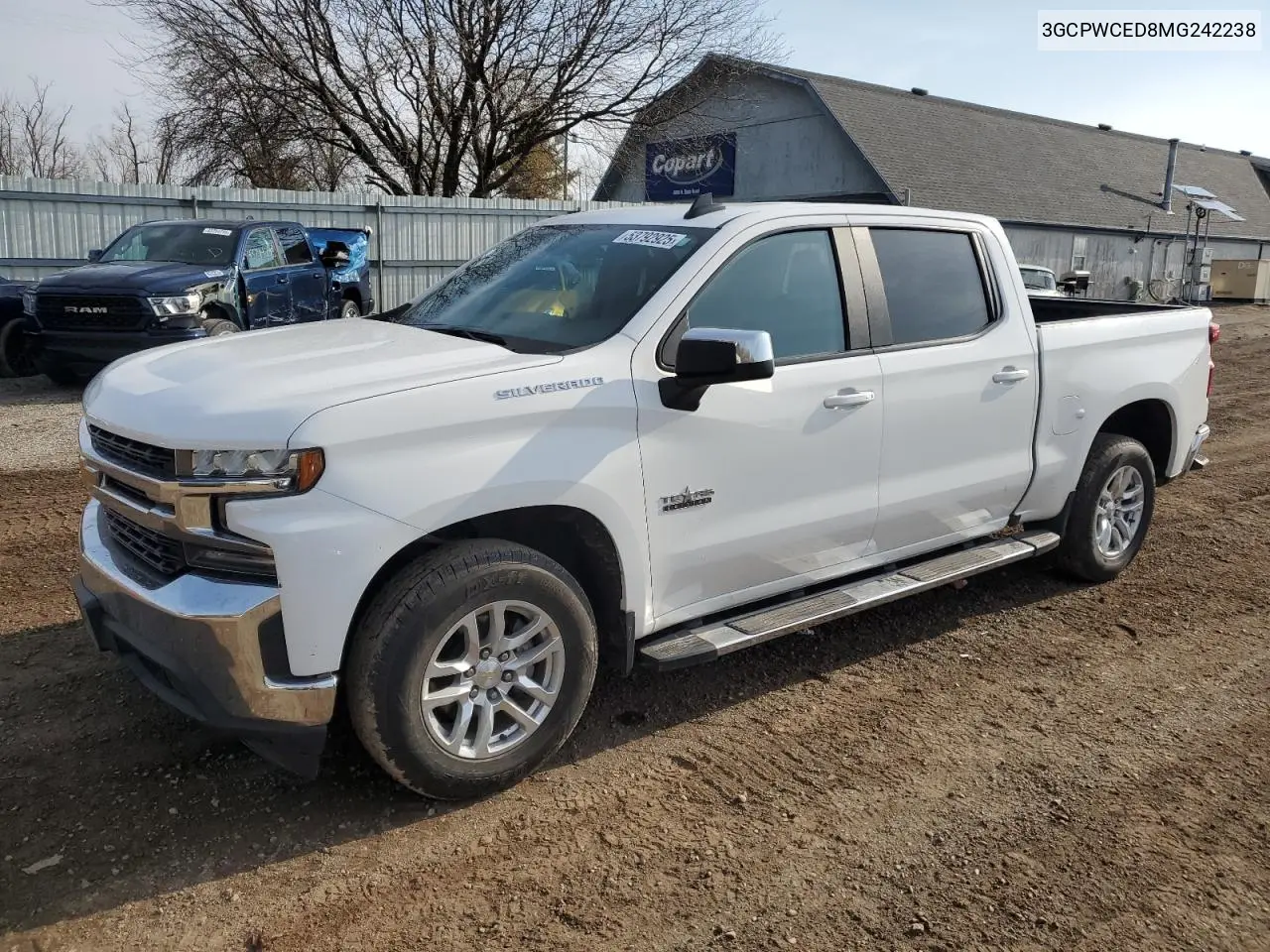 3GCPWCED8MG242238 2021 Chev Silverado