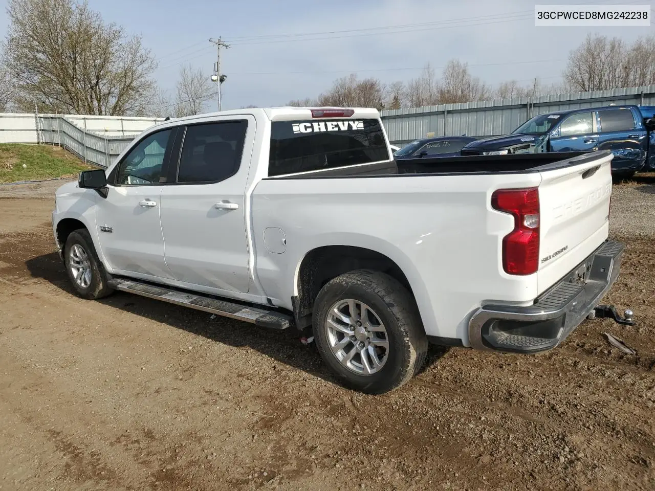 3GCPWCED8MG242238 2021 Chev Silverado