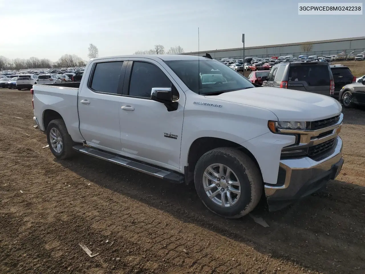 3GCPWCED8MG242238 2021 Chev Silverado
