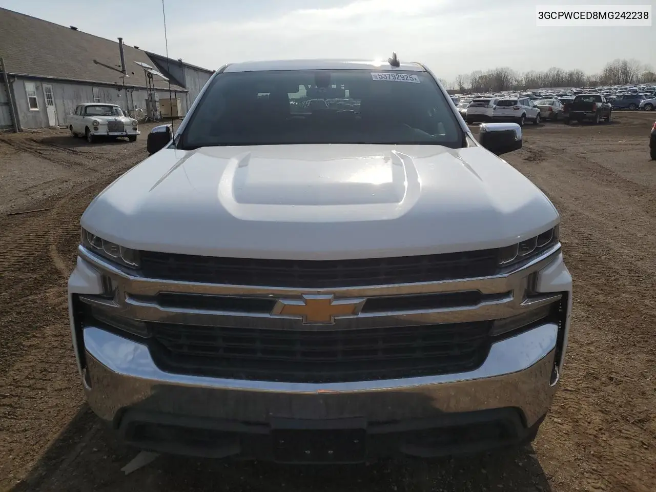 3GCPWCED8MG242238 2021 Chev Silverado