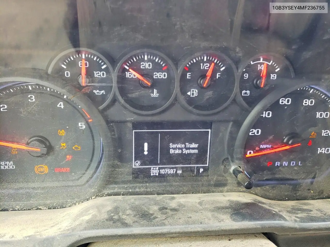 2021 Chevrolet Silverado K3500 VIN: 1GB3YSEY4MF236755 Lot: 61765416