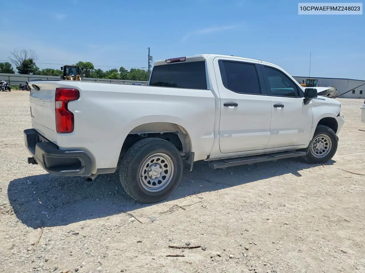 2021 Chevrolet Silverado C1500 VIN: 1GCPWAEF9MZ248023 Lot: 61918986