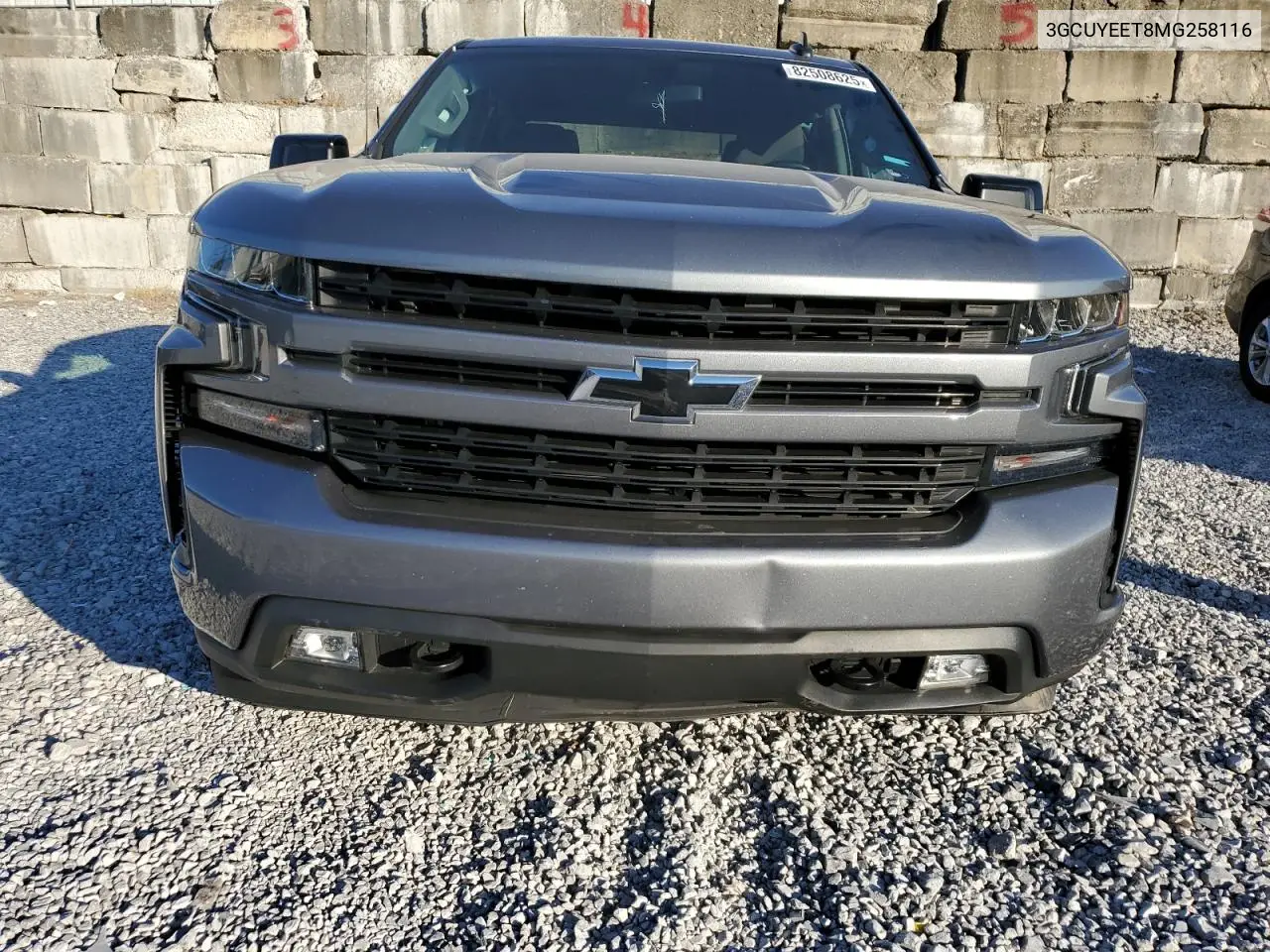 3GCUYEET8MG258116 2021 Chevrolet Silverado K1500 Rst