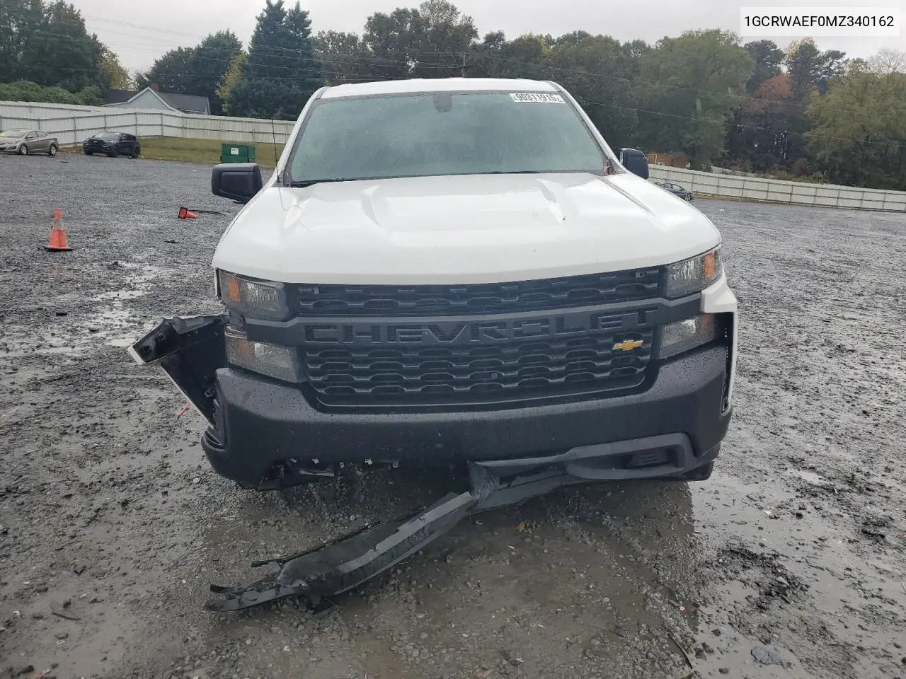 1GCRWAEF0MZ340162 2021 Chevrolet Silverado C1500