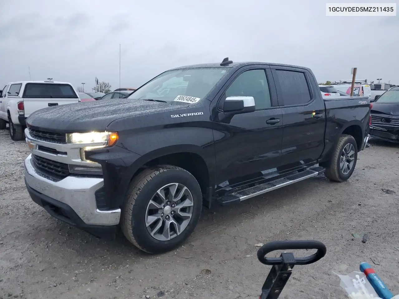 1GCUYDED5MZ211435 2021 Chev Silverado K1500 Lt